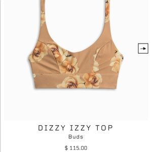 Boys + Arrows tan floral top